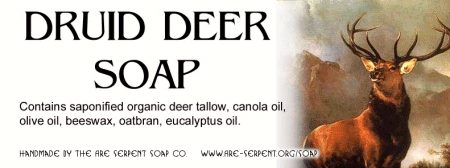 Druid Deer Soap.