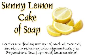 soap cake.